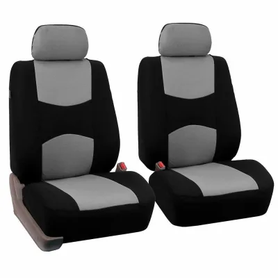 Set coprisedili universale nero e grigio - immagine 2