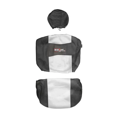 Set coprisedili universale nero grigio Breckner Germany - immagine 2