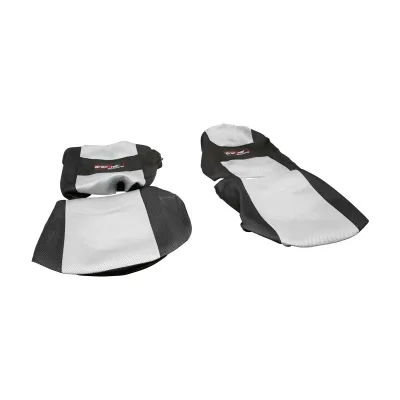 Set coprisedili universale nero grigio Breckner Germany - immagine 3