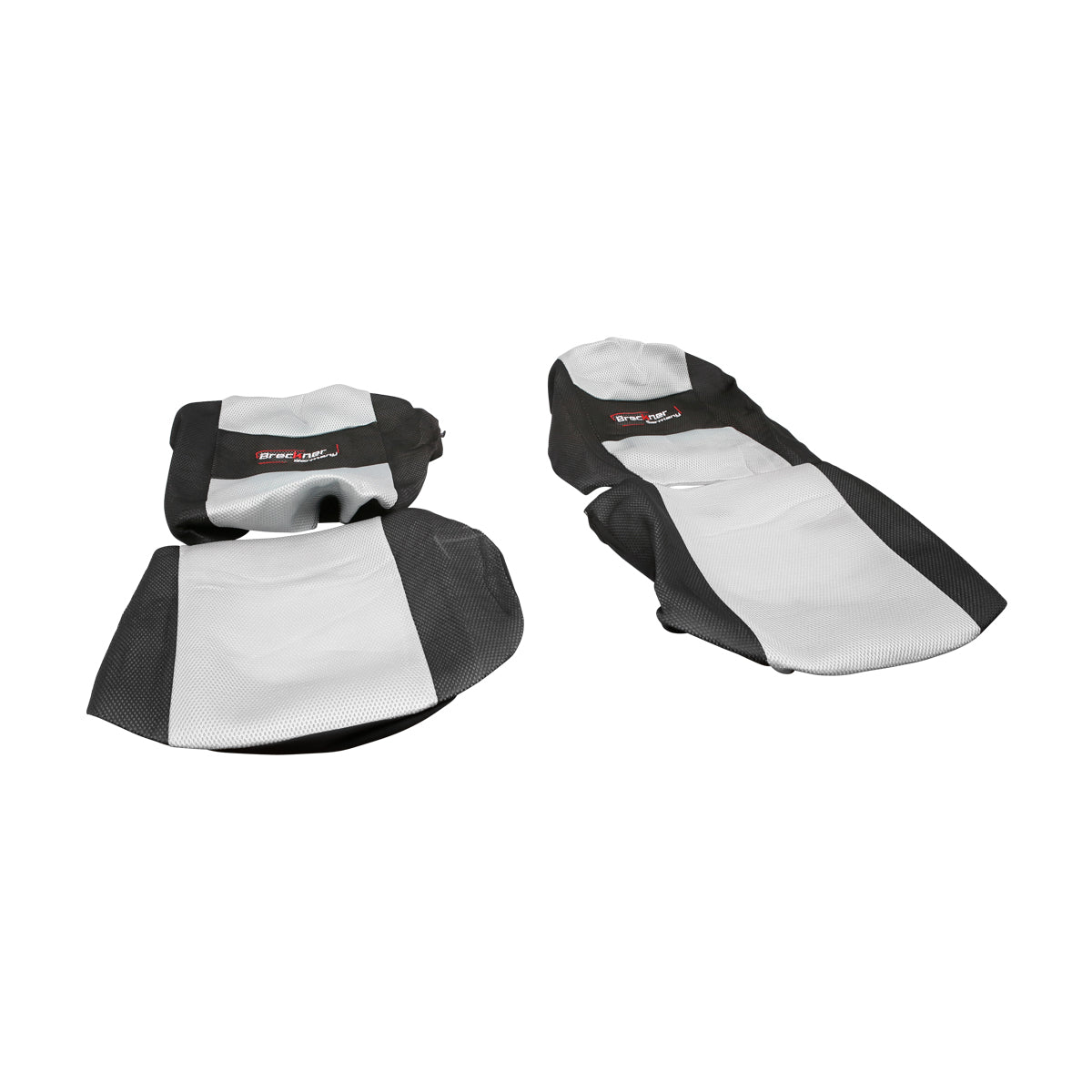 Set coprisedili universale nero grigio Breckner Germany - immagine 3