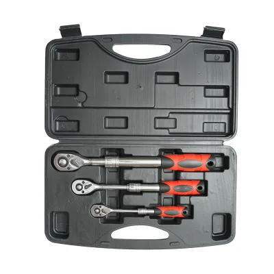 Set da allenamento con cricchetto reversibile estensibile 1/2, 3/8, 1/4 Breckner Germany - immagine 3