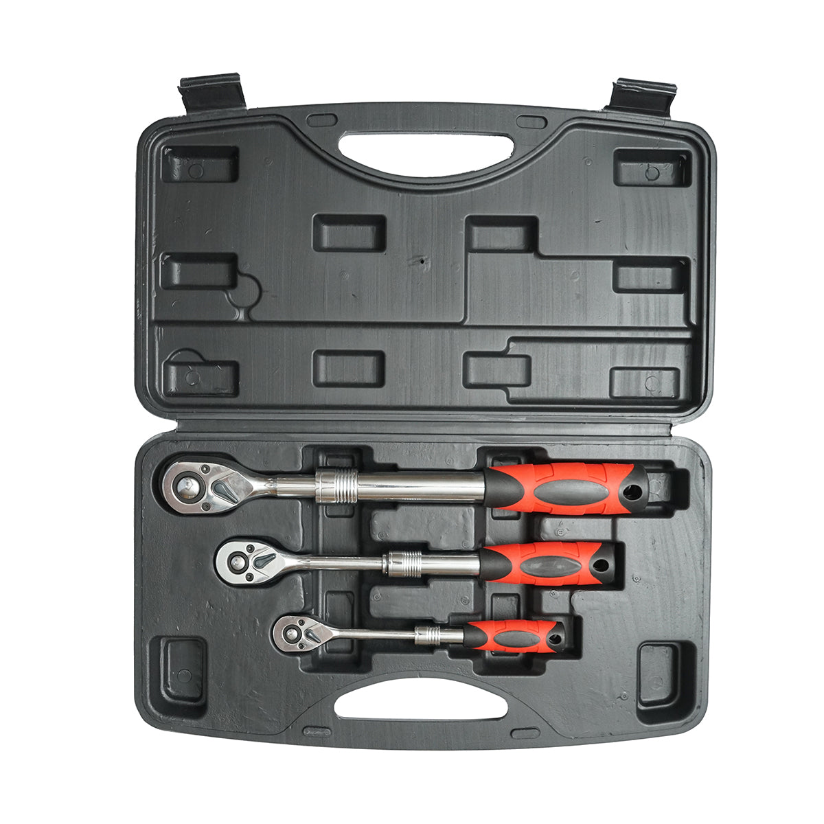 Set da allenamento con cricchetto reversibile estensibile 1/2, 3/8, 1/4 Breckner Germany - immagine 3