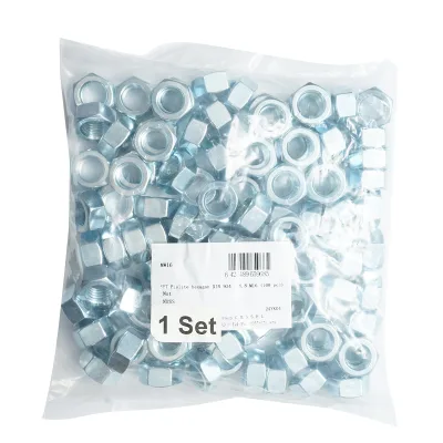 Set dadi esagonali DIN 934-8.8 M16 100 pezzi - immagine 2