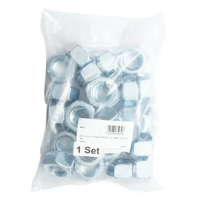 Set dadi esagonali DIN 934-8.8 M30 25 pezzi - immagine 2