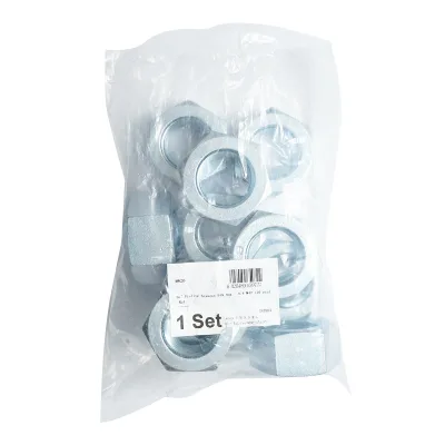 Set dadi esagonali DIN 934-8.8 M42 10 pezzi - immagine 2