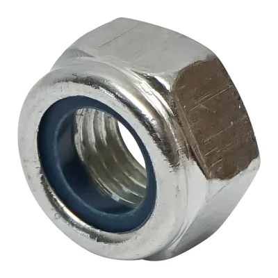 SET Dado DIN 985 autobloccante zincato M12x1,5 G10 50 pz - immagine 3