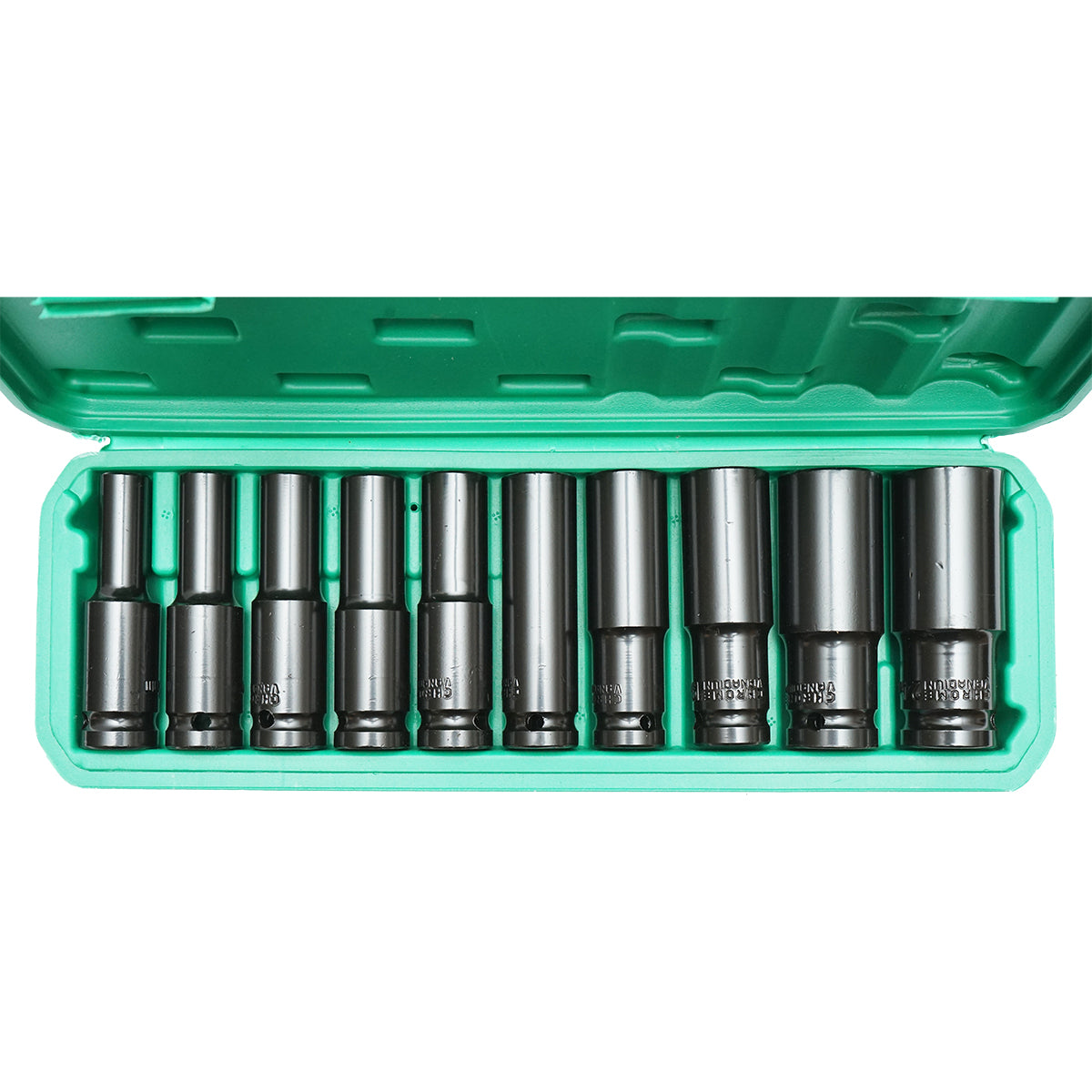 Set di 10 chiavi a bussola a impatto lunghe Breckner Germany - immagine 3