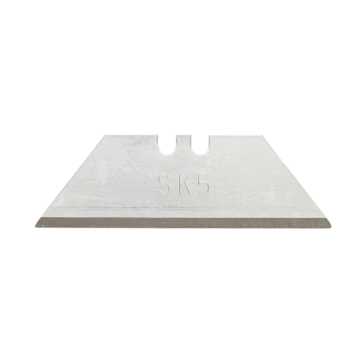 Set di 10 lame da taglio trapezoidali professionali da 19x61 mm in acciaio SK5 Crownman. - immagine 2