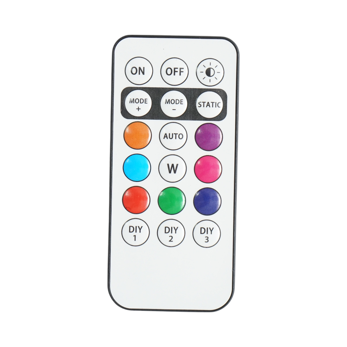 Set di 10 luci stroboscopiche LED RGB con telecomando, 10 modalità, 8 colori, batteria al litio ricaricabile da 110 mAh USB-C IP65 - immagine 3