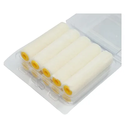 Set di 10 rotoli di rullo in mohair, lunghezza 10 cm - immagine 2