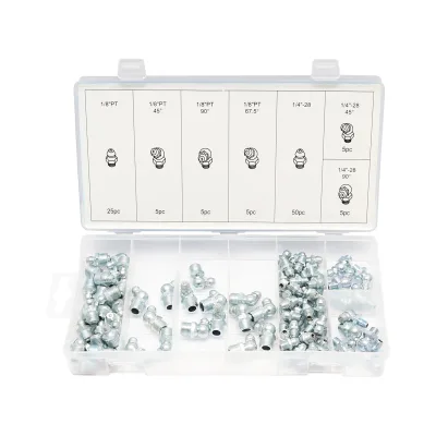 Set di 100 ingrassatori metrici e in pollici - immagine 2