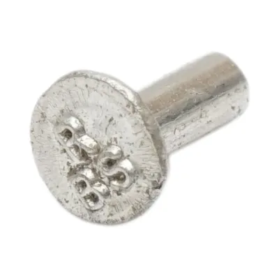 Set di 100 rivetti per pastiglie freno Fiat, New Holland, Massey Ferguson 4,5x13mm codice OEM 13868260 - immagine 4