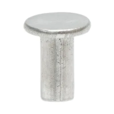 Set di 100 rivetti per pastiglie freno Fiat, New Holland, Massey Ferguson 5x12mm codice OEM 13878260 - immagine 2