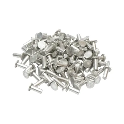 Set di 100 rivetti per pastiglie freno Fiat, New Holland, Massey Ferguson 5x13,5mm codice OEM 13868260