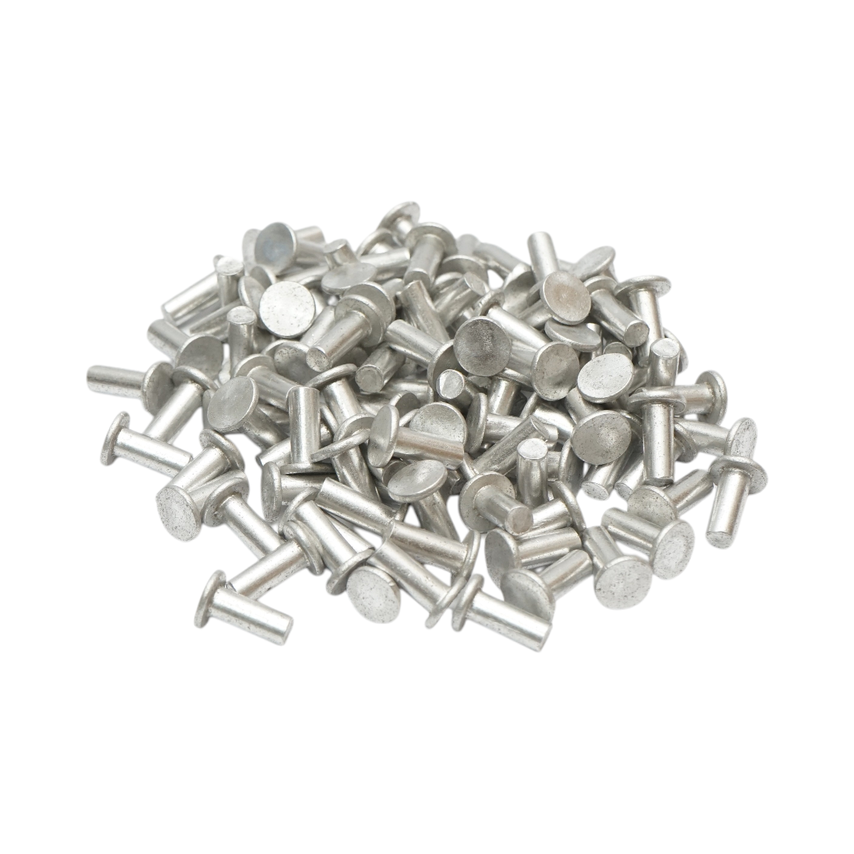 Set di 100 rivetti per pastiglie freno Fiat, New Holland, Massey Ferguson 5x13,5mm codice OEM 13868260