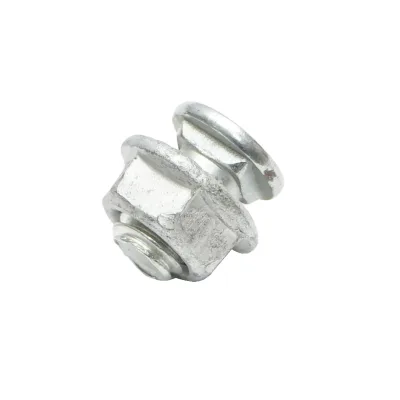 Set di 100 viti con dadi M8x12mm per elemento di collegamento grondaia metallica