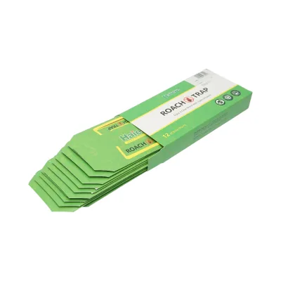 Set di 12 trappole adesive con colla ed esca per scarafaggi e insetti, 10x15 cm. - immagine 2