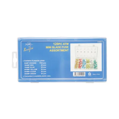 Set di 120 fusibili elettrici per auto mini. - immagine 4
