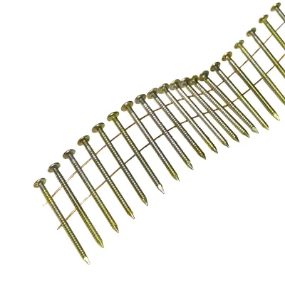 Set di 12000 chiodi su tamburo/rullo, anellati 2,3x40mm, 300 pezzi/rotolo - immagine 2
