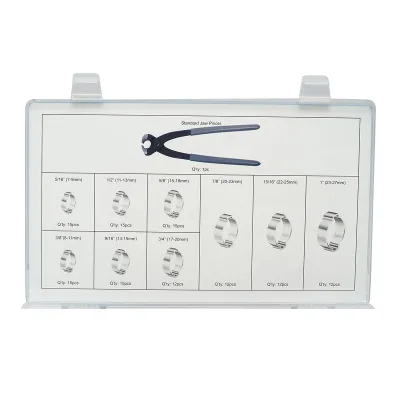 Set di 124 fascette per tubi con pinza inclusa Breckner Germany - immagine 2
