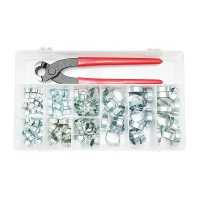 Set di 124 fascette per tubi con pinza inclusa Breckner Germany - immagine 4