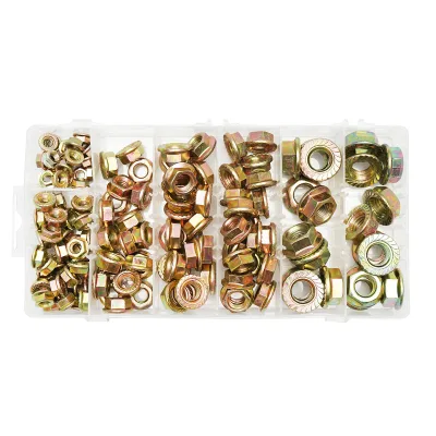 Set di 140 dadi autobloccanti con flangia Breckner Germany - immagine 4