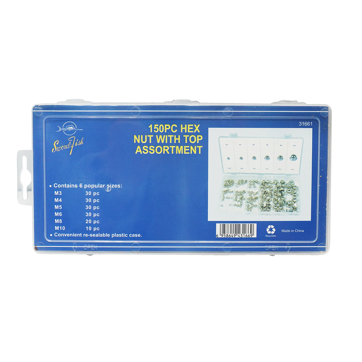 Set di 150 dadi esagonali ciechi Breckner Germany - immagine 3