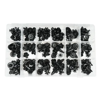 Set di 164 clip e morsetti di fissaggio per auto in plastica Breckner Germany - immagine 4
