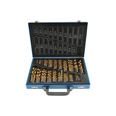 Set di 170 punte HSS per metallo DIN338 Breckner Germany