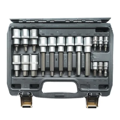Set di 18 bussole esagonali lunghe e corte Breckner Germany - immagine 4