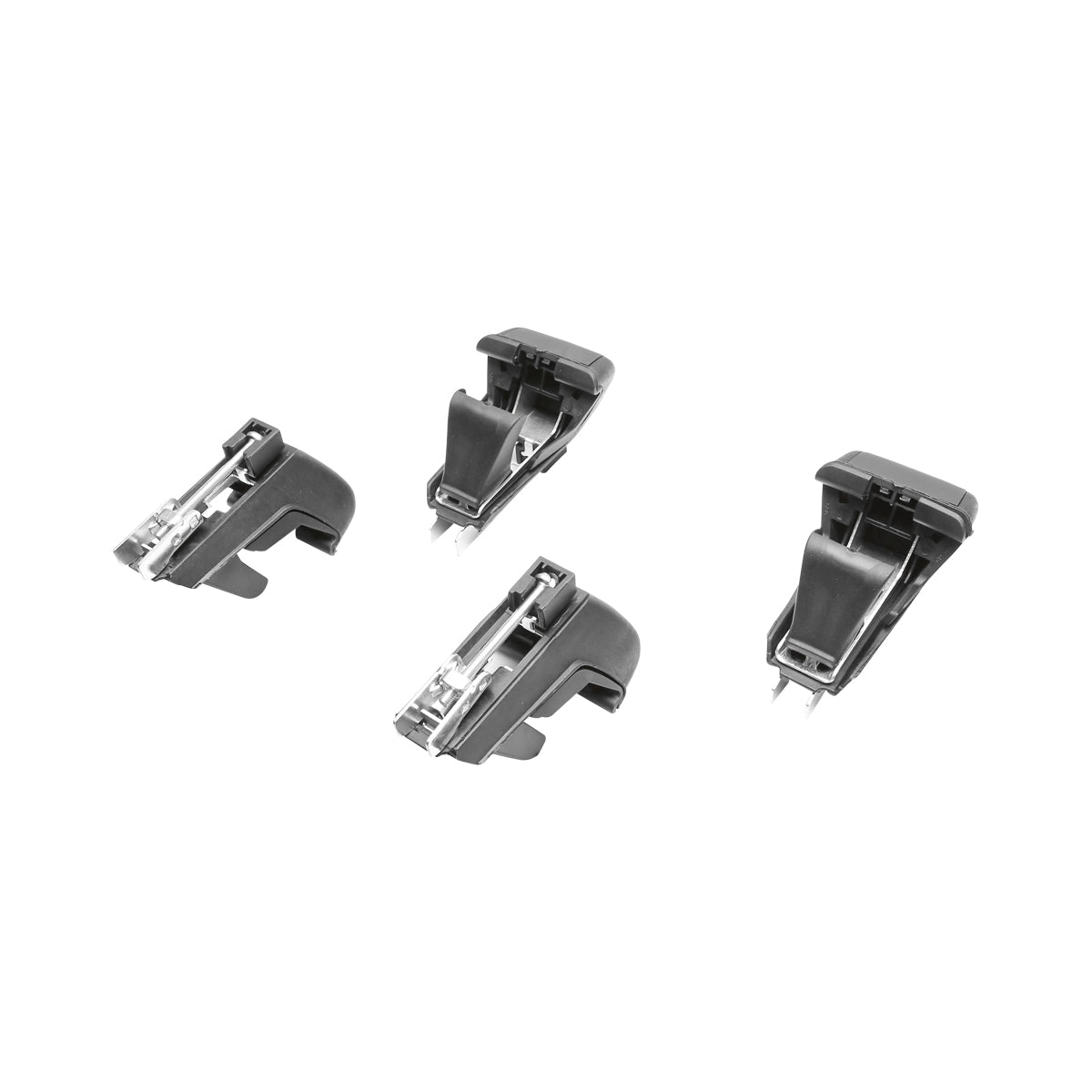Set di 2 barre portatutto in alluminio con sistema antifurto 1200mm Breckner Germany - immagine 6