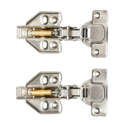 Set di 2 cerniere a scatto con ammortizzatore per mobili – 117,5 × 56 × 62 mm - immagine 2