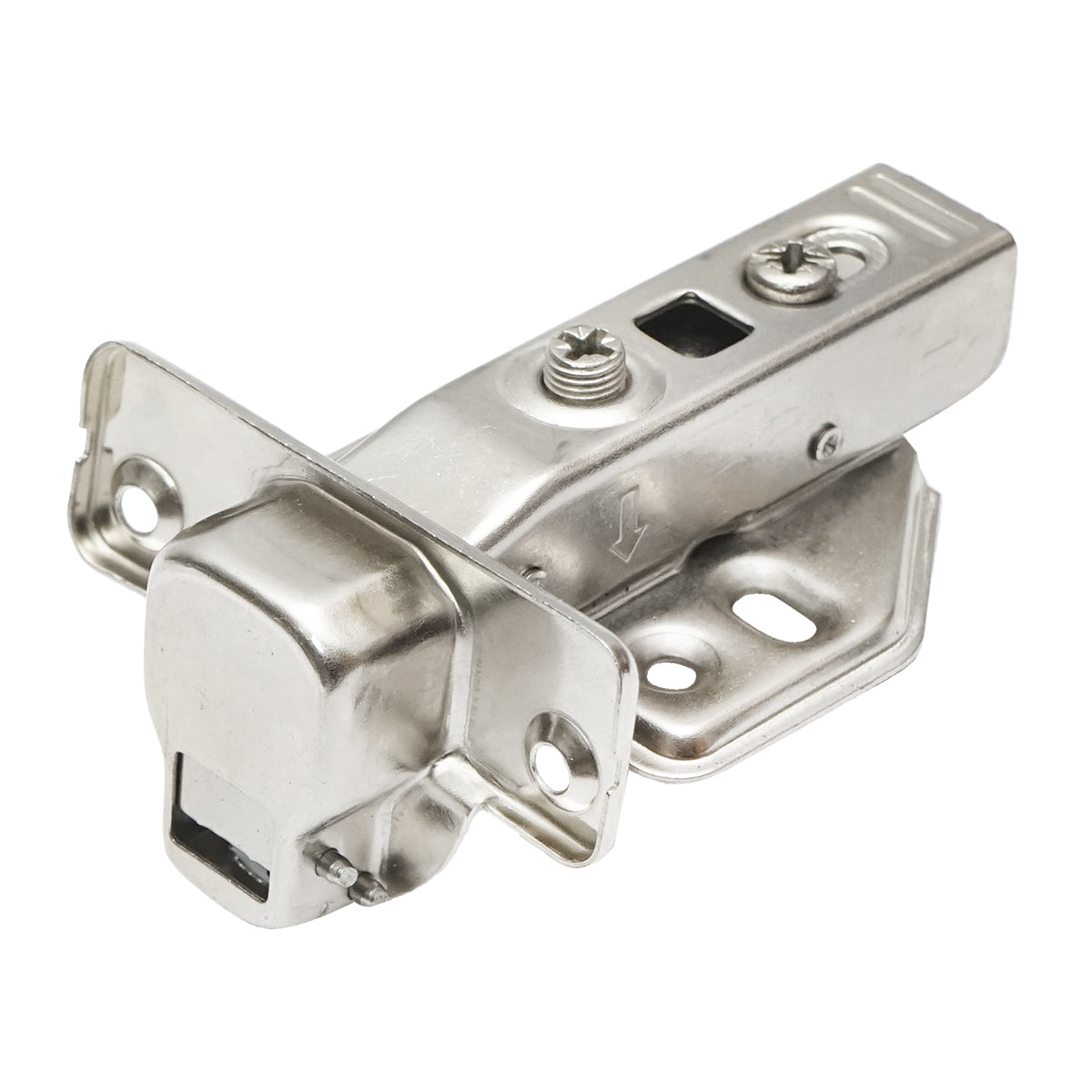 Set di 2 cerniere a scatto con ammortizzatore per mobili – 117,5 × 56 × 62 mm - immagine 3