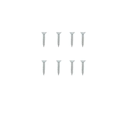 Set di 2 cerniere invisibili naturali – 50 × 50,5 mm con viti - immagine 4