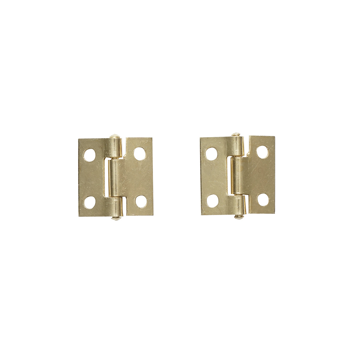Set di 2 cerniere invisibili per mobili – 25 × 24 mm zincate con viti