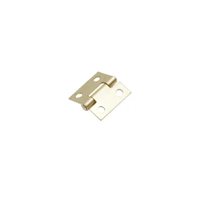 Set di 2 cerniere invisibili per mobili – 25 × 24 mm zincate con viti - immagine 3