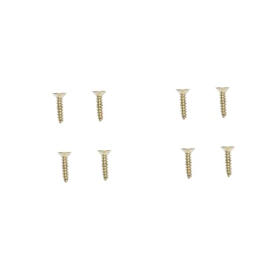 Set di 2 cerniere invisibili per mobili – 37 × 30 mm zincate con viti - immagine 4
