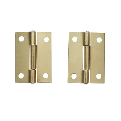 Set di 2 cerniere invisibili per mobili – 50 × 36 mm zincate con viti