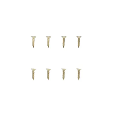 Set di 2 cerniere invisibili per mobili – 50 × 36 mm zincate con viti - immagine 4
