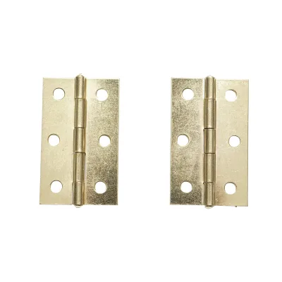 Set di 2 cerniere invisibili per mobili – 63,5 × 41,5 mm zincate con viti