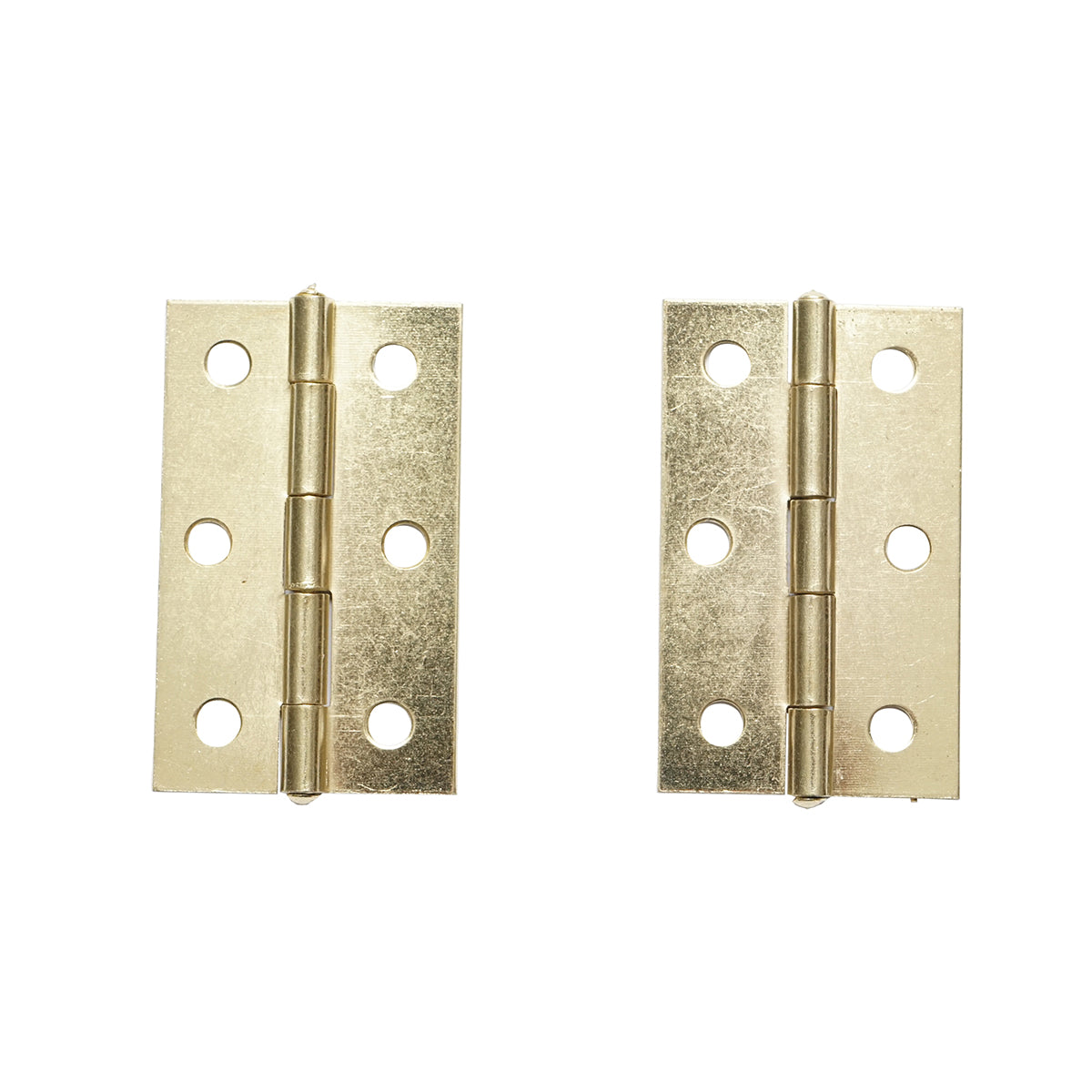 Set di 2 cerniere invisibili per mobili – 63,5 × 41,5 mm zincate con viti