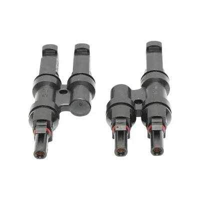 Set di 2 connettori MC4 tipo Y per cavo solare - immagine 2