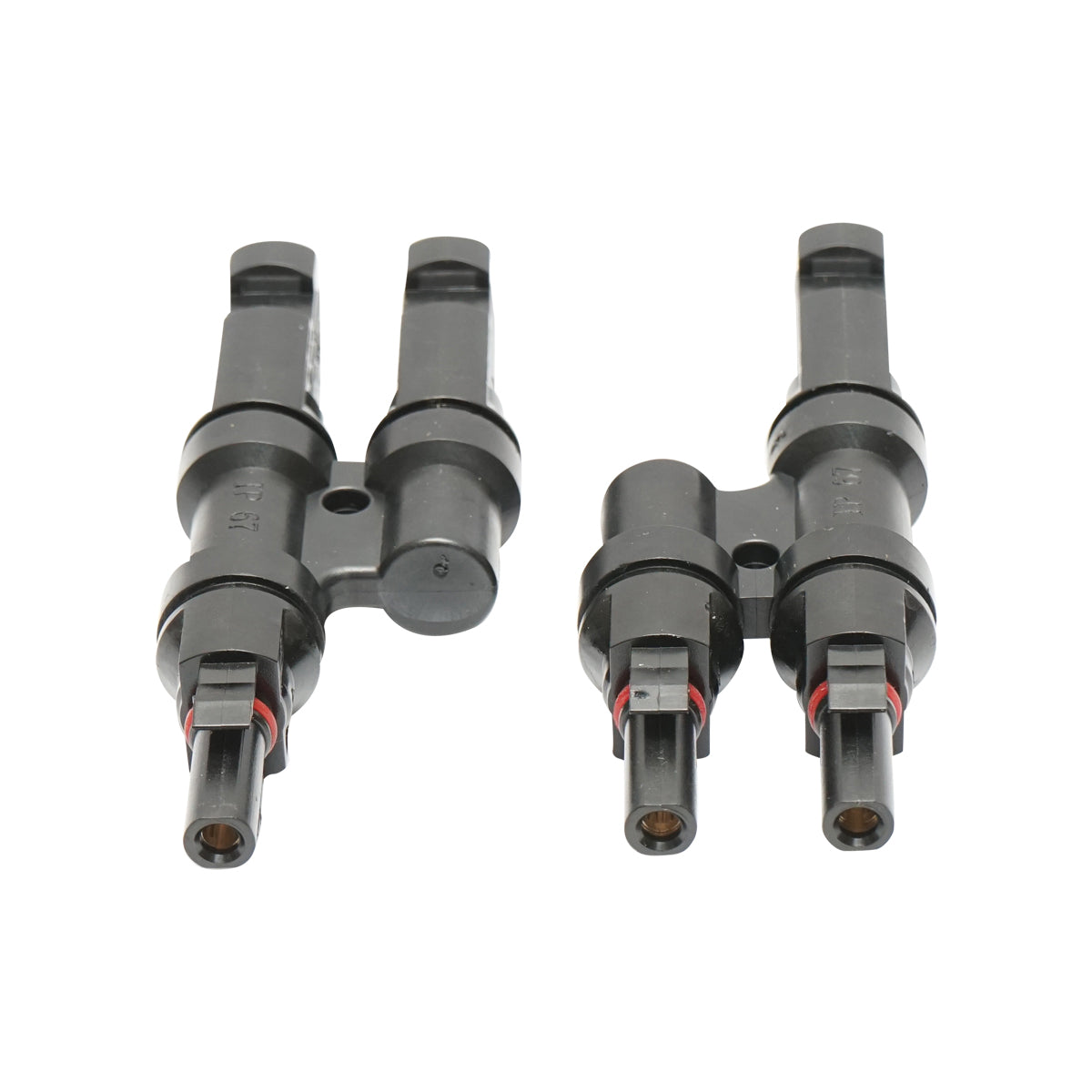 Set di 2 connettori MC4 tipo Y per cavo solare - immagine 2