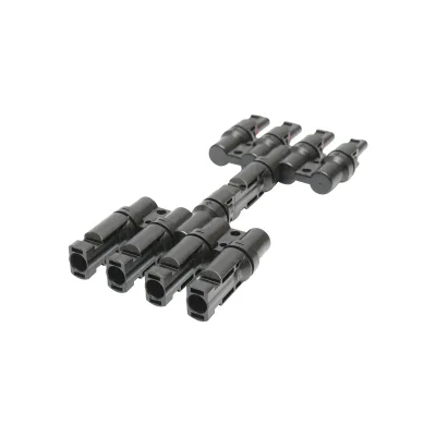 Set di 2 connettori tipo MC4-Y-4 1,5KV Breckner Germany - immagine 2