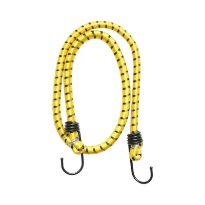 Set di 2 corde elastiche con ganci 10x800mm per l'ancoraggio del carico Crownman - immagine 3