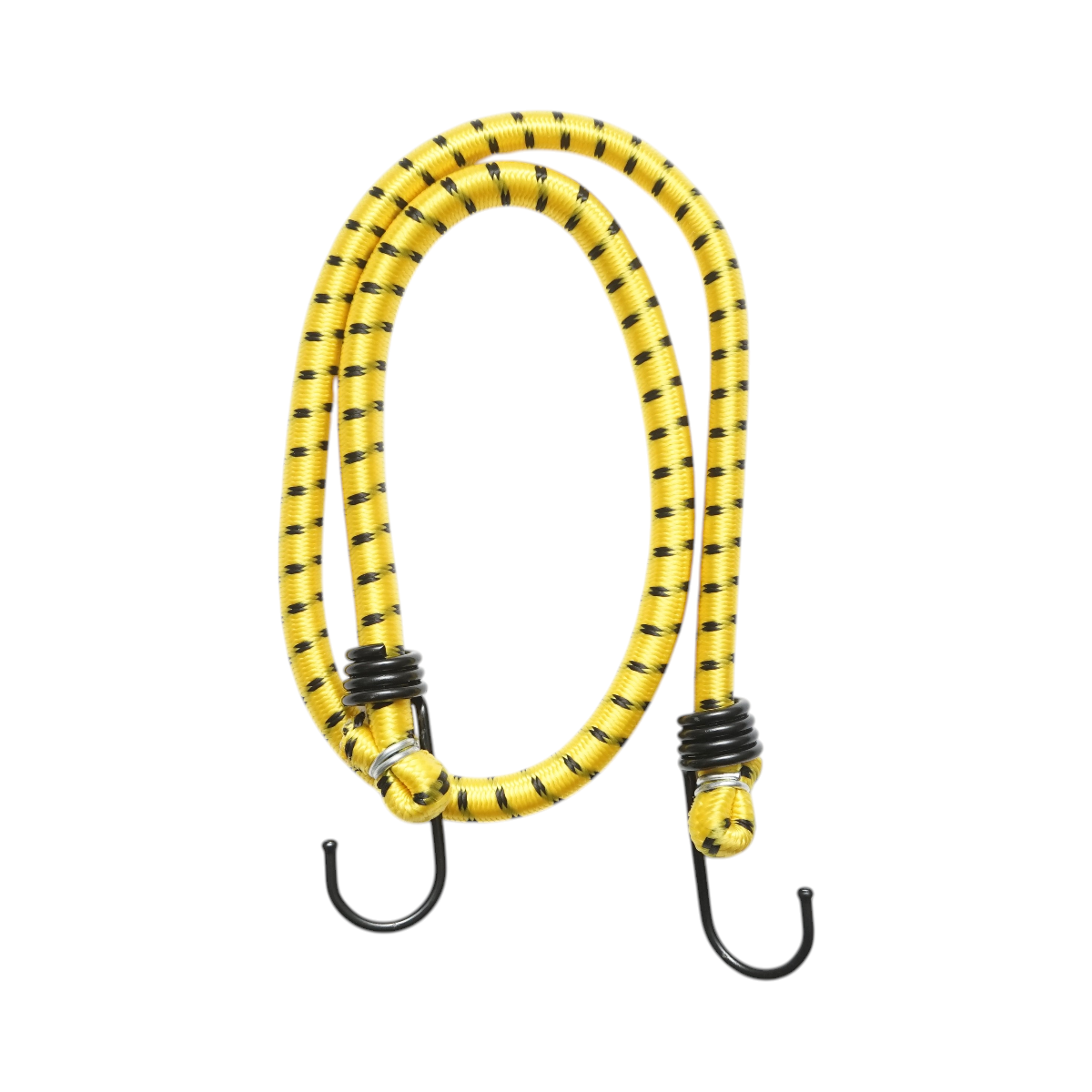 Set di 2 corde elastiche con ganci 10x800mm per l'ancoraggio del carico Crownman - immagine 3
