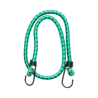 Set di 2 corde elastiche con ganci 10x800mm per l'ancoraggio del carico Crownman - immagine 5