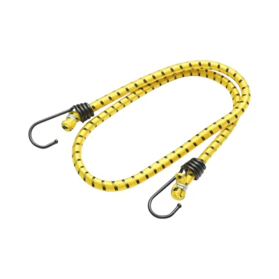 Set di 2 corde elastiche con ganci 8x800mm per l'ancoraggio del carico  Crownman - immagine 3