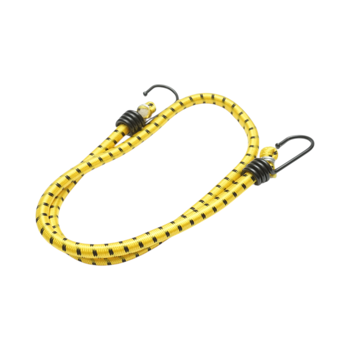 Set di 2 corde elastiche con ganci 8x800mm per l'ancoraggio del carico  Crownman - immagine 4