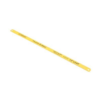 Set di 2 lame flessibili bimetalliche per seghetto da 300 mm, 24 denti, marca Crownman. - immagine 3